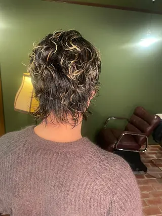 ショート カラー パーマ メンズ PATH-hair. storeのヘアスタイル