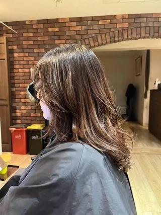 セミロング カラー VOYAGE所属・中園康 /カラー/ブリーチのヘアスタイル