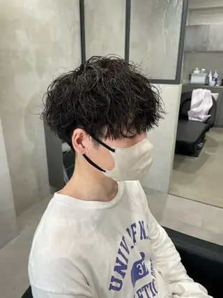 パーマ TONE所属・佐久間 涼也のヘアスタイル