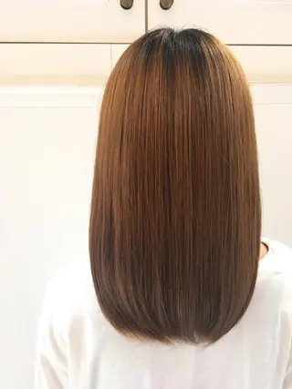 セミロング 田中 未澪のヘアスタイル