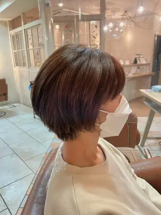 ショート 前平 友慈のヘアスタイル