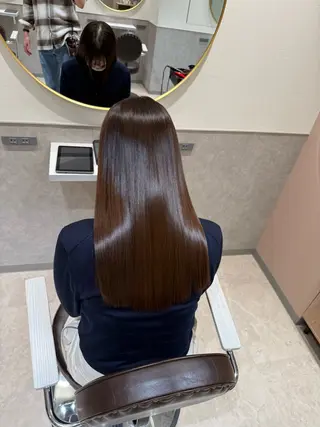 ロング カラー eN° by youres hair 銀座店所属・銀座/髪質改善カラー /縮毛矯正/森田のヘアスタイル