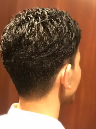 ショート パーマ メンズ メンズ/無料カット /齋藤郁美のヘアスタイル