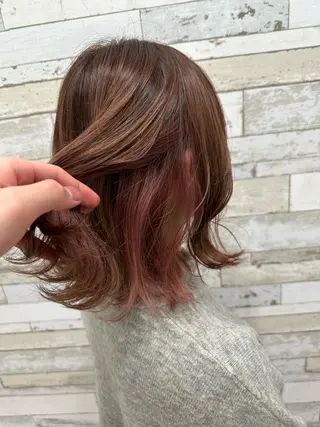 カラー 森本 倭のヘアスタイル