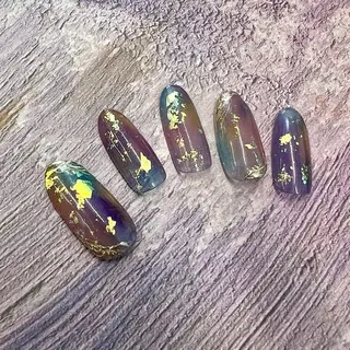 ネイル ⭐︎休業中の練習⭐︎ JNA認定講師髙橋のネイルデザイン