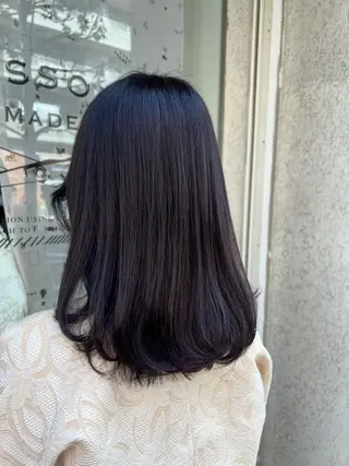 ミディアム カラー haru .のヘアスタイル