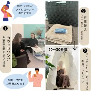 salon ray 痩身／体質改善のエステ・リラクイメージ