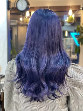 ロング カラー 菜々🫧新宿 透明感ケアブリーチのヘアスタイル