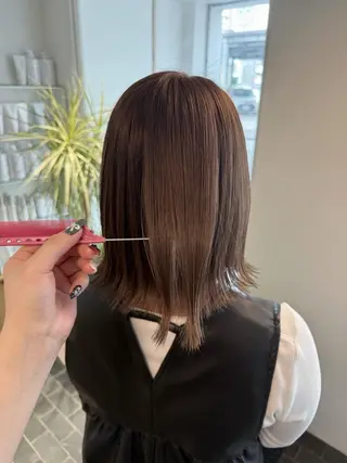 ミディアム カラー かとう きりん🎀🪽のヘアスタイル