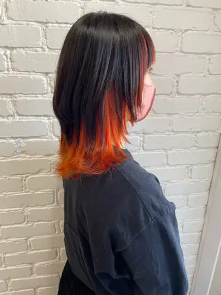 ミディアム 🧴透明感カラー 松本麻里奈🫧のヘアスタイル