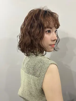 ミディアム カラー Ii所属・✨縮毛矯正✨ みさきのヘアスタイル