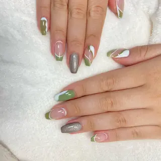 カラー ネイル nail salon LNのネイルデザイン