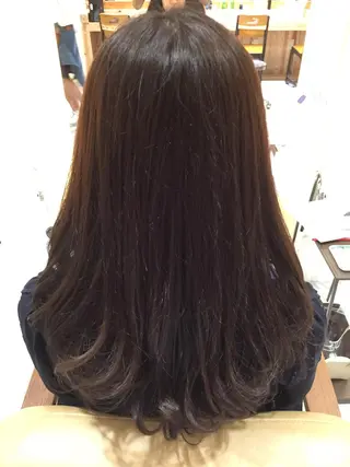 カラー 小顔カット✨ 透明感カラー/村上のヘアスタイル