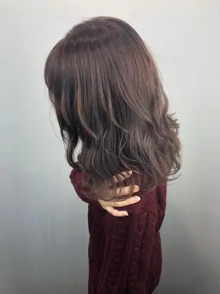 セミロング カラー 2nd所属・🤍2nd🤍田所 美希のヘアスタイル