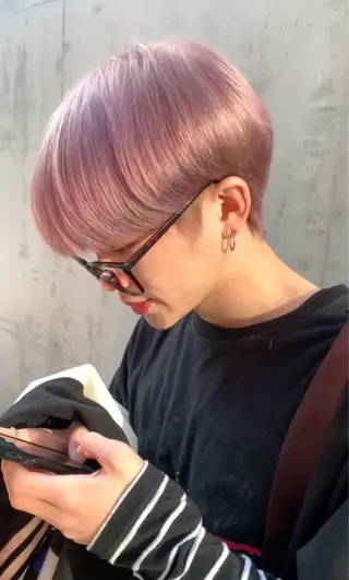 カラー メンズ メンズ☆表参道☆パー マ/デザインカラーのヘアスタイル