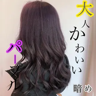 セミロング エクステ・髪質改善・ ブリーチ・吉田大介のヘアスタイル
