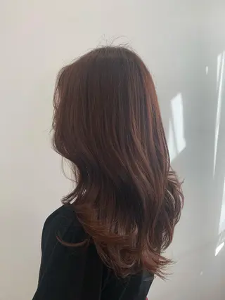 ロング カラー 韓国🇰🇷髪質改善 Chisaki치사키のヘアスタイル