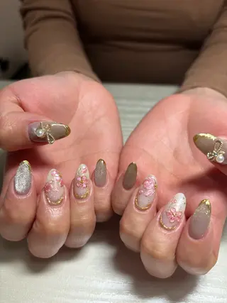 ネイル I P'ink nail salon所属・I pinknail 韓国風·持ち込み専門のネイルデザイン