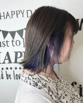 ショート カラー 透明感カラー 松田晃代のヘアスタイル