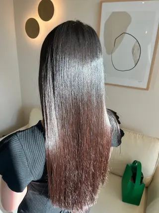 ロング ダメージレス◎東区/ 艶カラー💫/斉藤拓のヘアスタイル