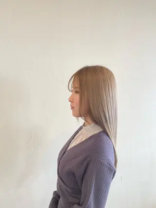 ロング カラー Hair make VERDA所属・富永 憲一郎のヘアスタイル