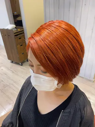 ミディアム カラー 金沢市/美容師/ 岡島由希美のマツエク・マツパデザイン