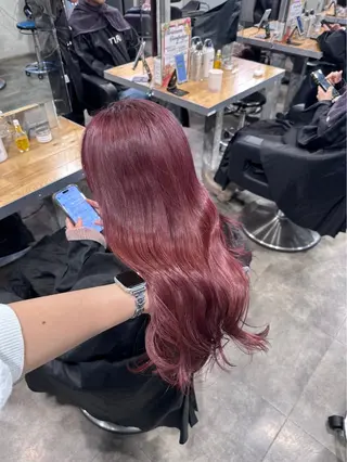 カラー 🥀艶髪/垢抜け/ 暖色ヘア Yuu🥀のヘアスタイル