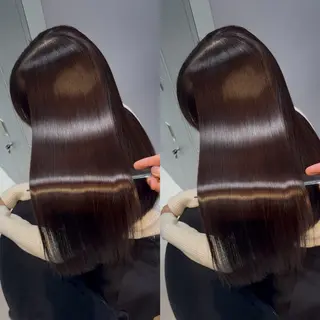 ロング カラー パーマ 新宿/髪質改善支持率 Ｎｏ．1💍yasuのヘアスタイル