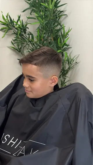 キッズ ISHIZAKI Barber Shop所属・フルカワ ハルヒのヘアスタイル