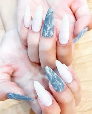 ロング eclale nのネイルデザイン