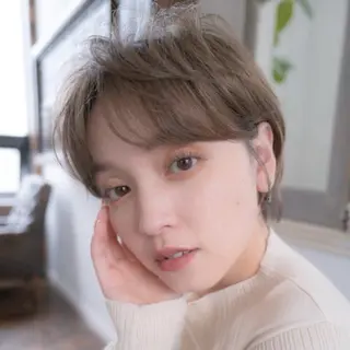 ショート カラー ハイトーン/ボブ/ ハイライト🌱ᩚ涼介のヘアスタイル