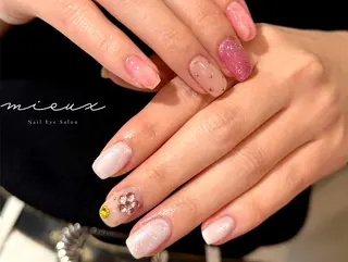 ネイル mieux所属・Saki / 学芸大学のネイルデザイン
