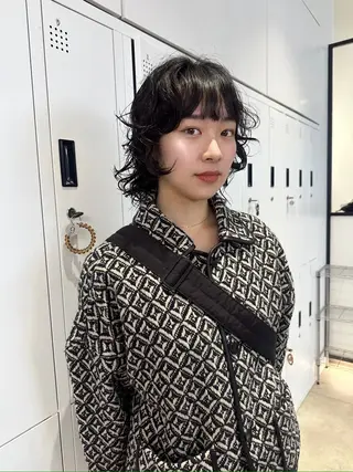 ショート パーマ remi ボブレイヤー／パーマのヘアスタイル