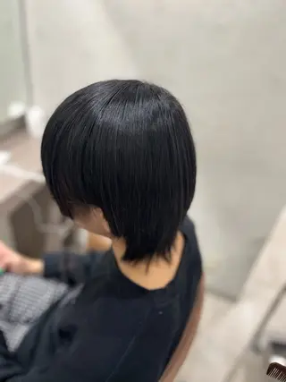 ショート パーマ メンズ 高難易度縮毛矯正 特化生田のヘアスタイル