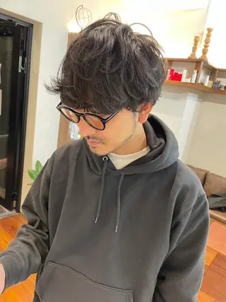 パーマ メンズ 垢抜けのプロ🪄 honoのヘアスタイル