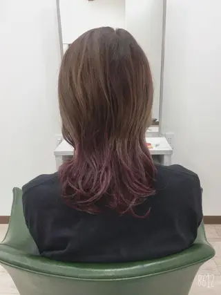 セミロング カラー Hair Space Local所属・長塚 翔也のヘアスタイル