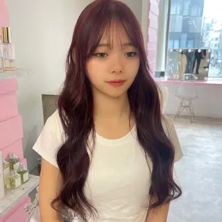 ロング カラー 🎀ミルクティー/暖 色×レイヤー/マリアのヘアスタイル