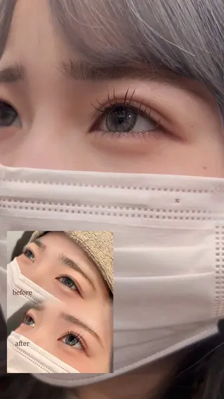 マツエク・マツパ BK-EYELASH所属・BKeyelash⠀ asukaの眉毛・アイブロウイメージ