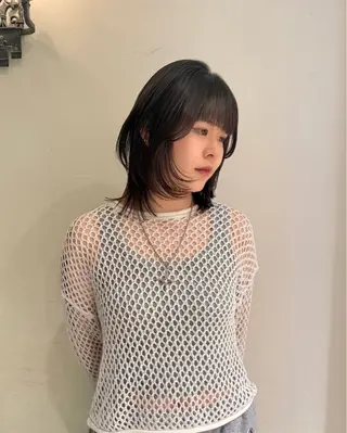 ミディアム レイヤー無料募集🎀 SERA🩰のヘアスタイル