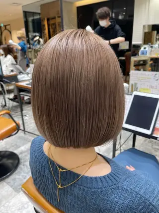 ミディアム カラー ヘアアレンジ Surpass所属・🌈小顔似合わせ SHIHO🌈のヘアスタイル