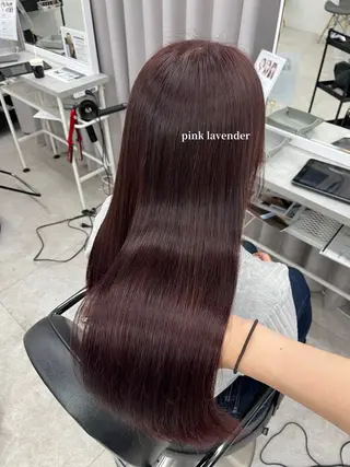 ロング カラー 柔らかオリーブ🌿‬ Himari🌻のヘアスタイル