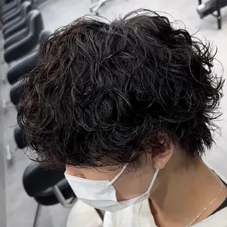 パーマ メンズ OVARL by apish所属・【メンズパーマ】 横田結希のヘアスタイル