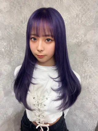 カラー 🫧モテパーマ/ツヤ 縮毛/AI🫧のヘアスタイル