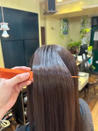 ロング カラー 🐱髪質改善/カット モデル　あずさ🐱のヘアスタイル