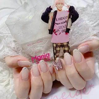 ネイル La neige* yuki 🥯🍑のネイルデザイン