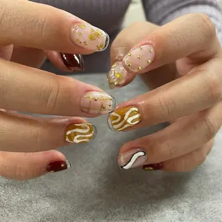 ネイル twoo______ miyuのネイルデザイン