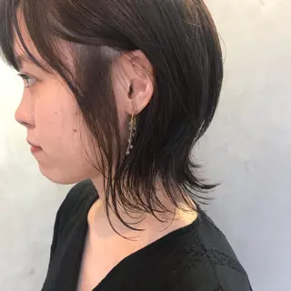 ミディアム カラー ヘアアレンジ stylist/蛯谷 珠里のヘアスタイル