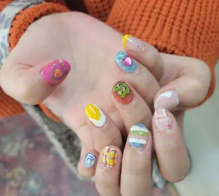 ネイル 櫛の屋浜口店所属・櫛の屋浜口店 sumireのネイルデザイン