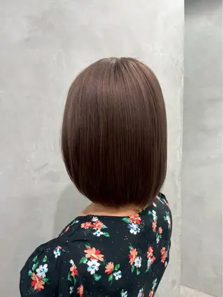 ショート カラー 🌸ハイトーンカラー ゆずな 🌸のヘアスタイル