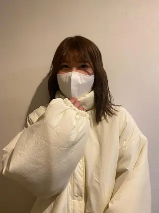 ミディアム andthebricks所属・剱持 介里のヘアスタイル